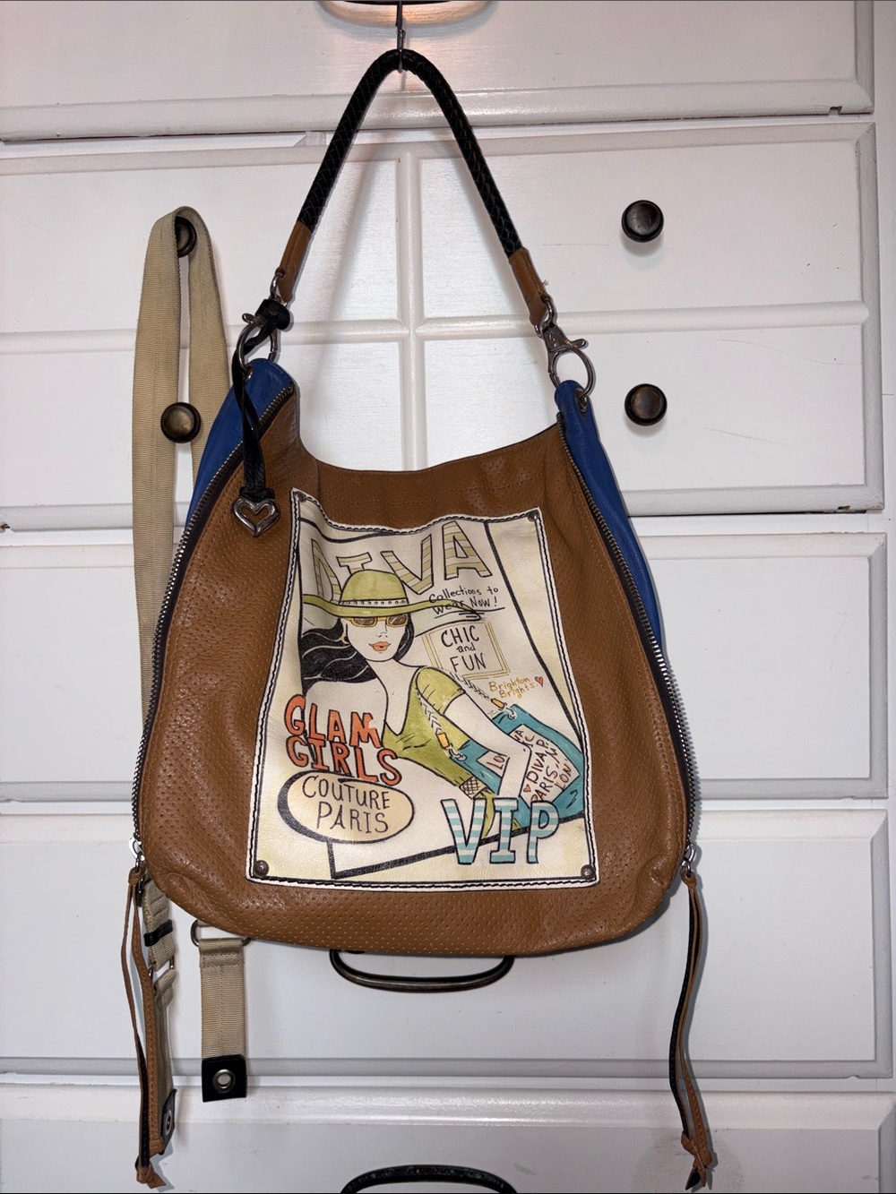 Brighton Diva  glam girls 2 way bag